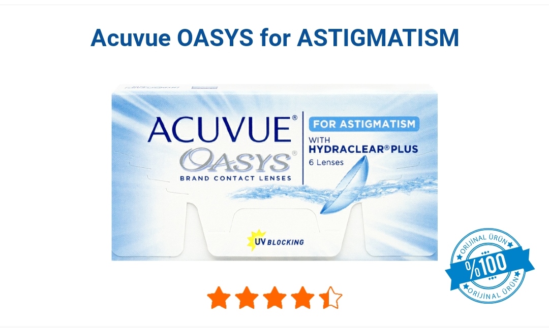 ACUVUE OASYS FOR ASTIQMATISM