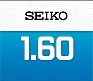 SEIKO 1.60(40%INCE) SUPER RESISTANT BLUE  BLOK